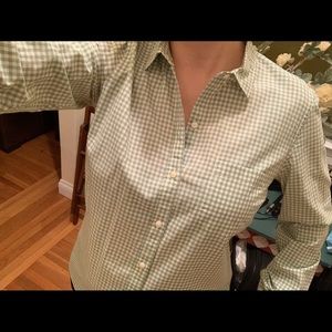 Button down plaid shirt from GAP